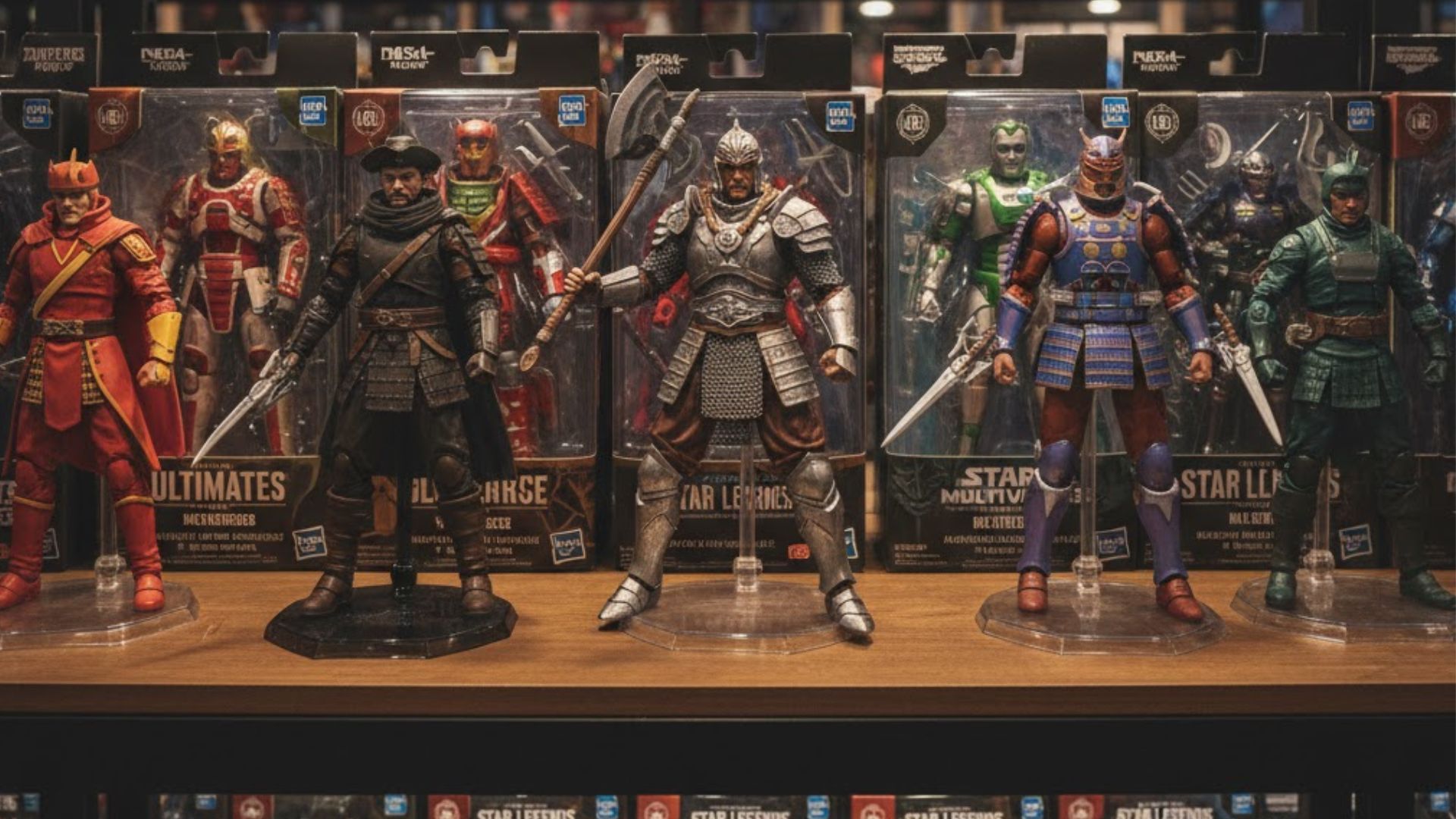 NECAやマーベルレジェンドのアクションフィギュア買取イメージ