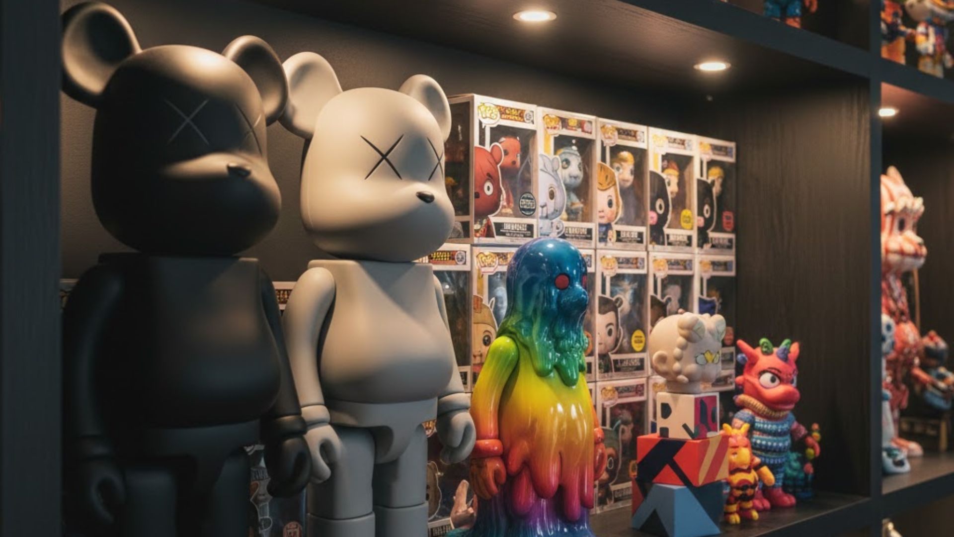 ベアブリックやKAWSなどのデザイナーズトイ買取イメージ