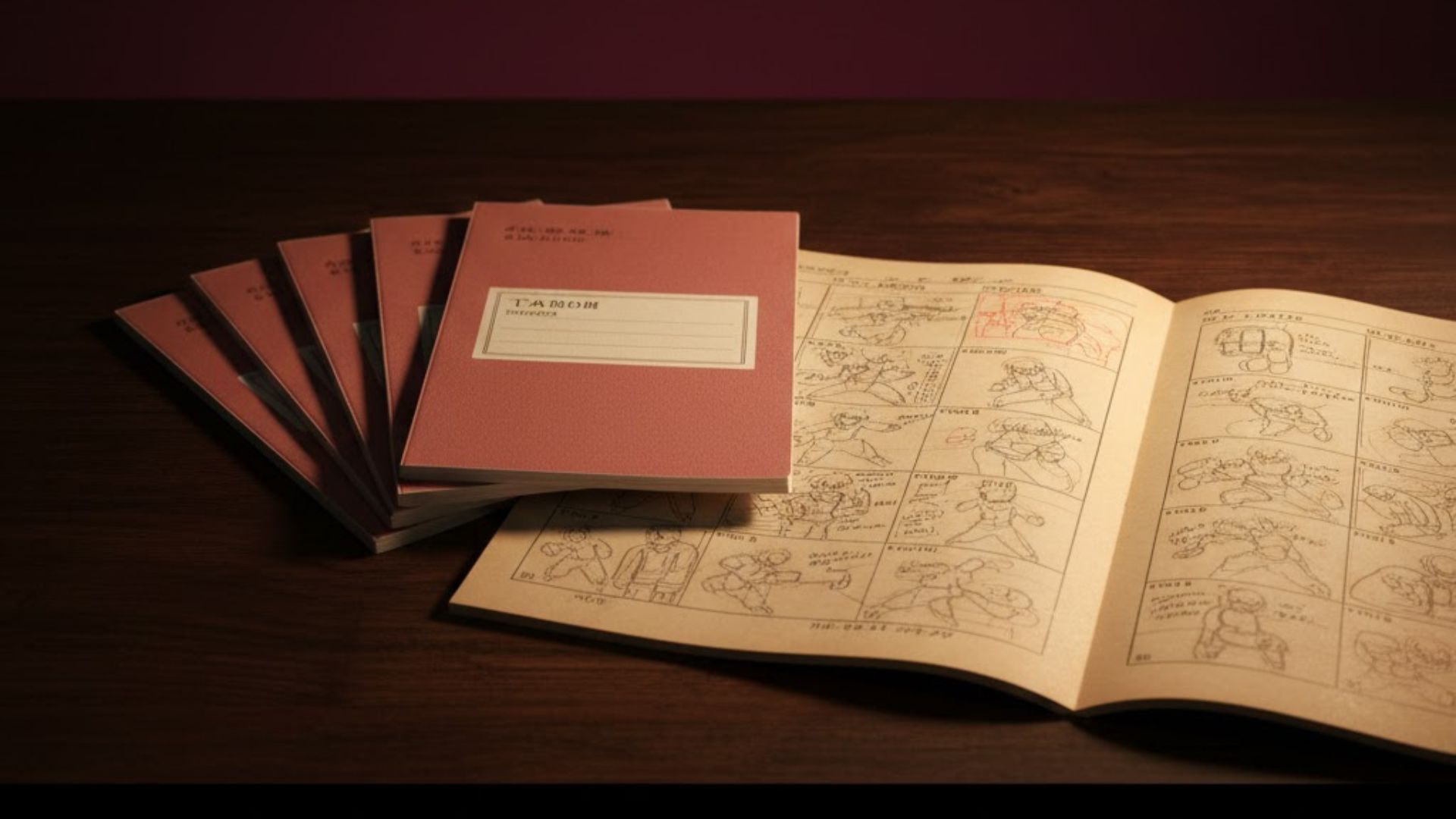 アフレコ台本・絵コンテ 買取イメージ