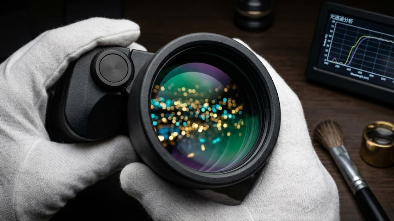 高級双眼鏡鑑定風景