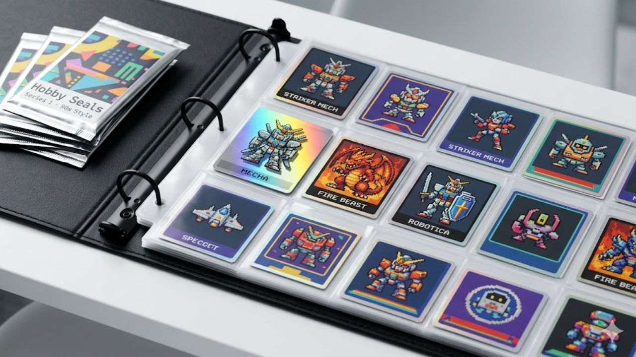 文房具系シール 鑑定