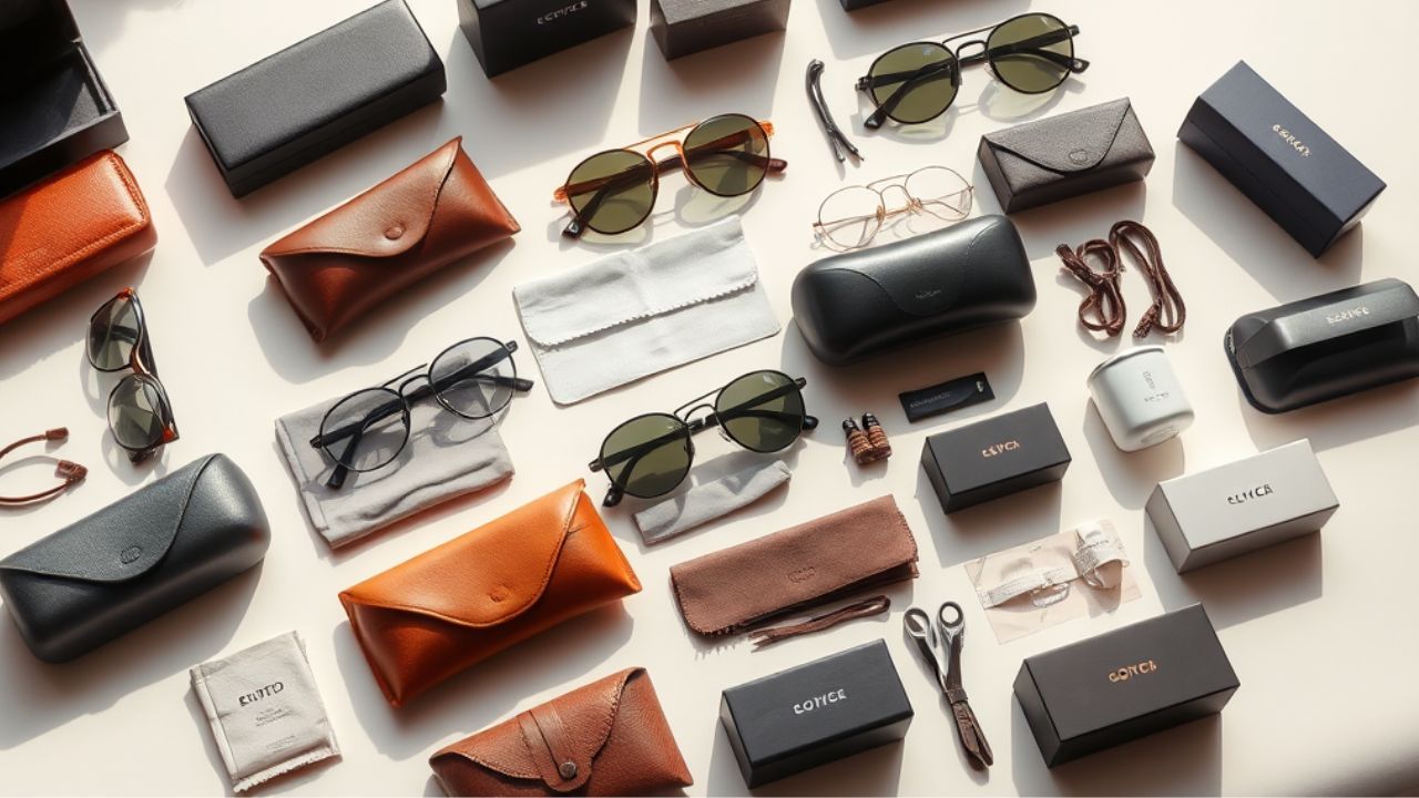 付属ケース・布