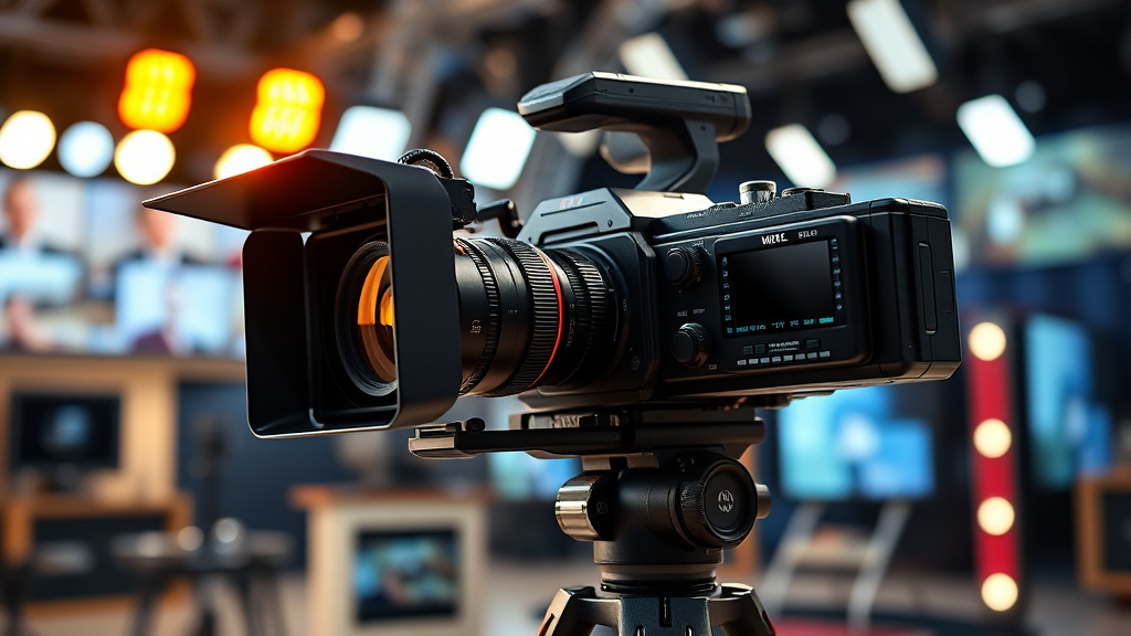 業務用ビデオカメラ