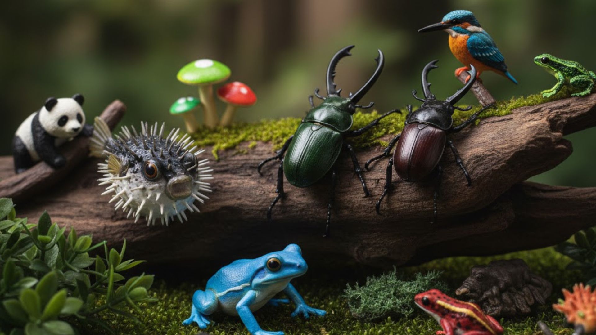 奇譚クラブや海洋堂のネイチャーフィギュア買取イメージ