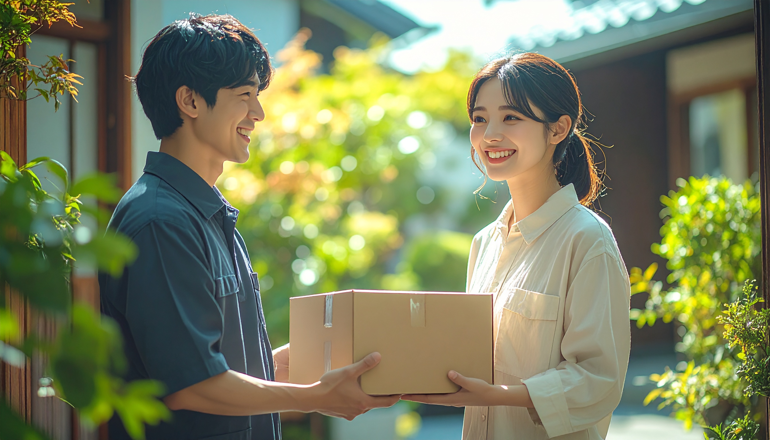 出張・宅配買取サービスの様子