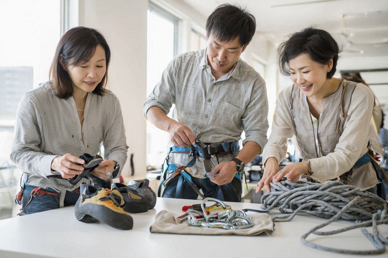 クライミング用品まとめて買取