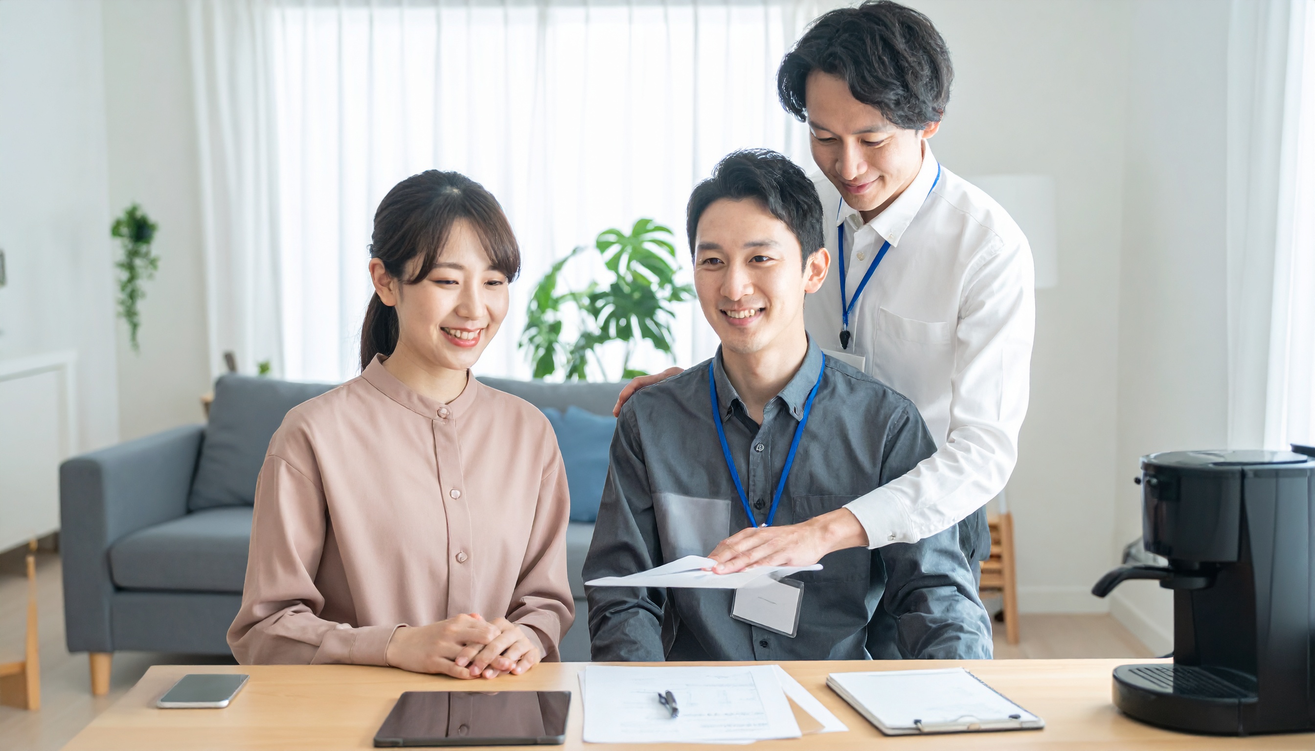 コーヒー家電買取のスムーズな手続きイメージ