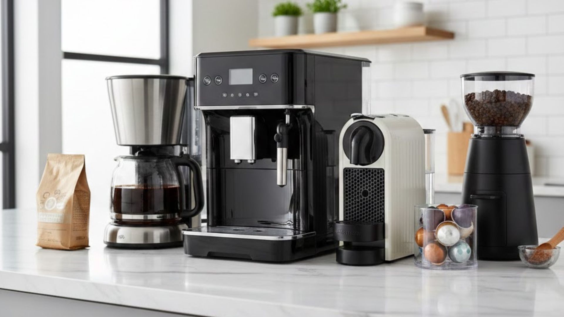 ドリップ式コーヒーメーカー