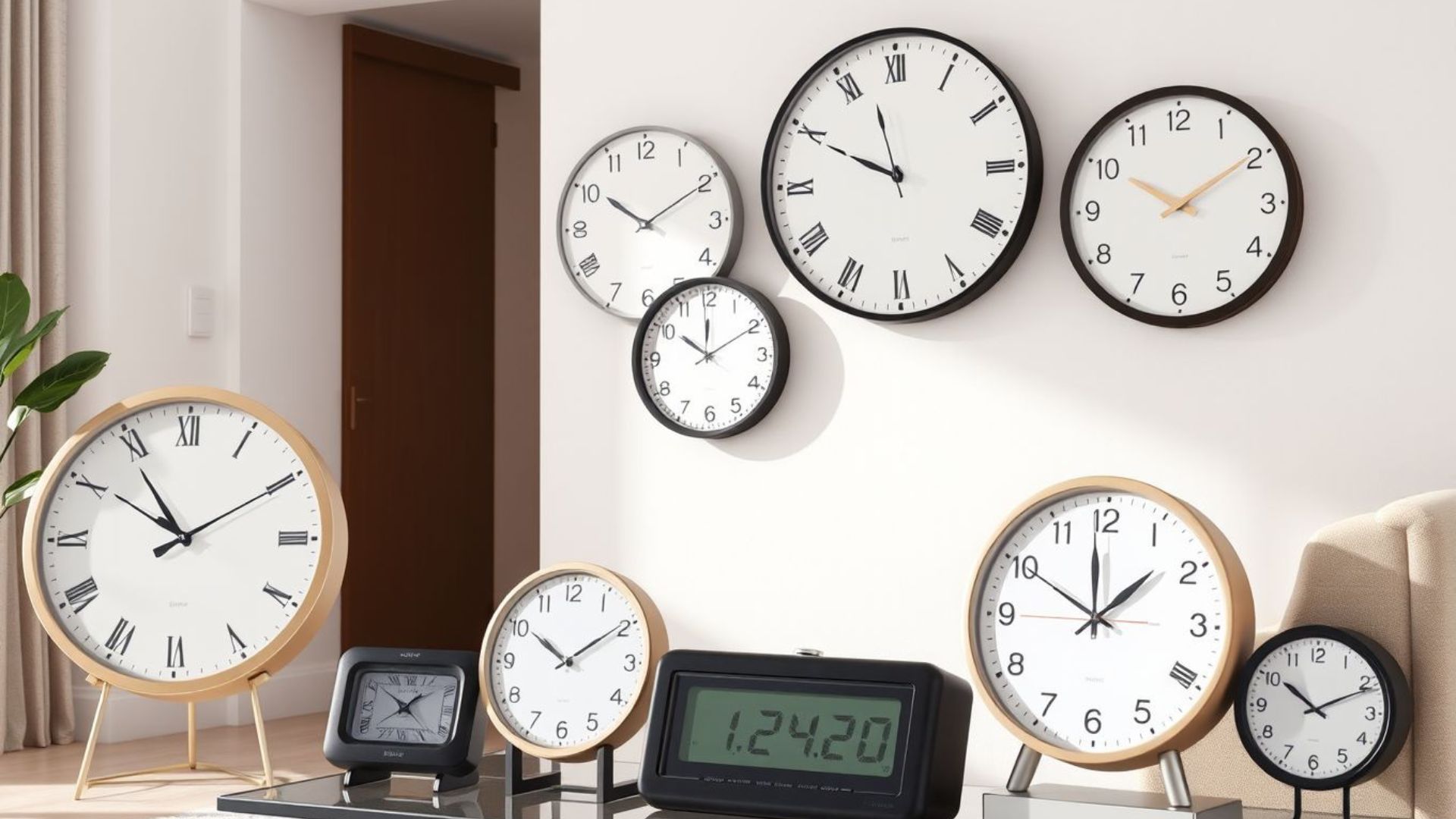 定番掛け時計・置き時計