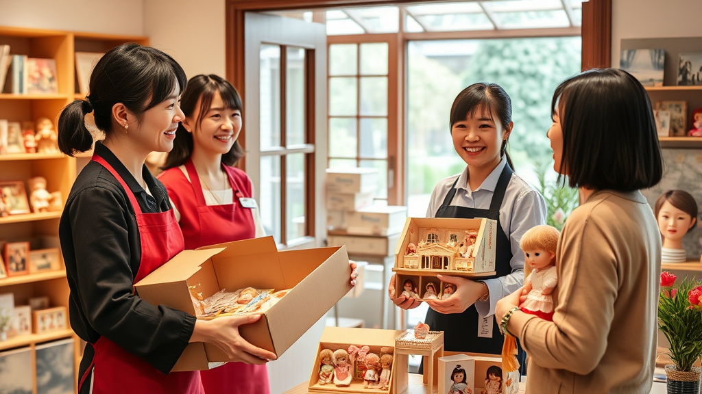 出張・宅配買取サービスの様子