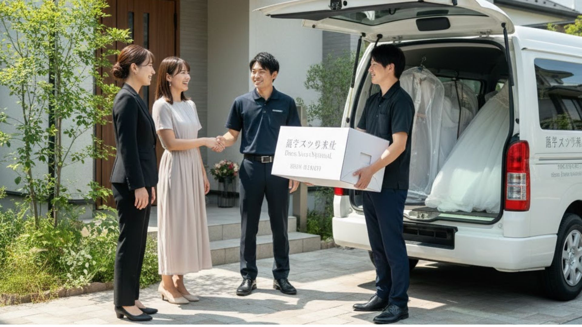 ドレス宅配・出張