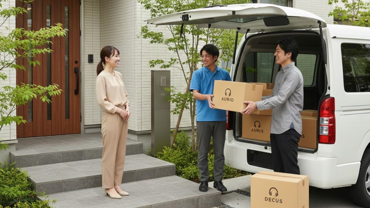 出張・宅配買取サービスの様子