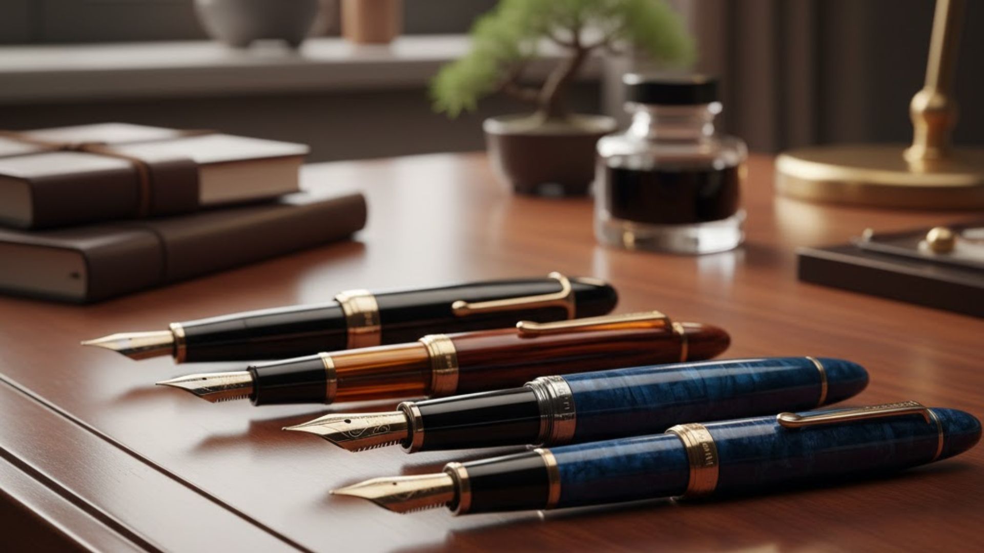 パイロット、セーラーなどの国内ブランド万年筆