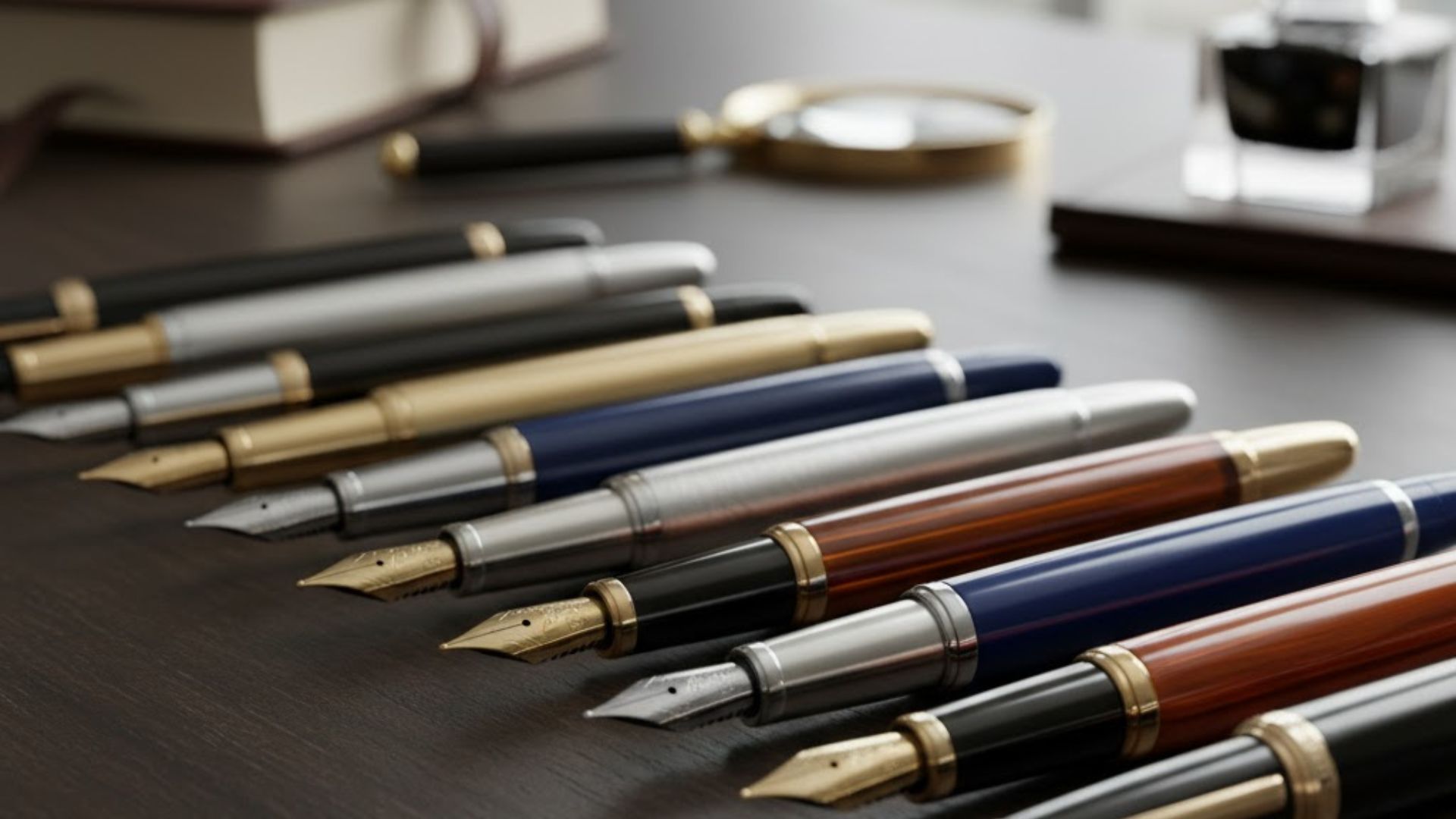 万年筆コレクション一例