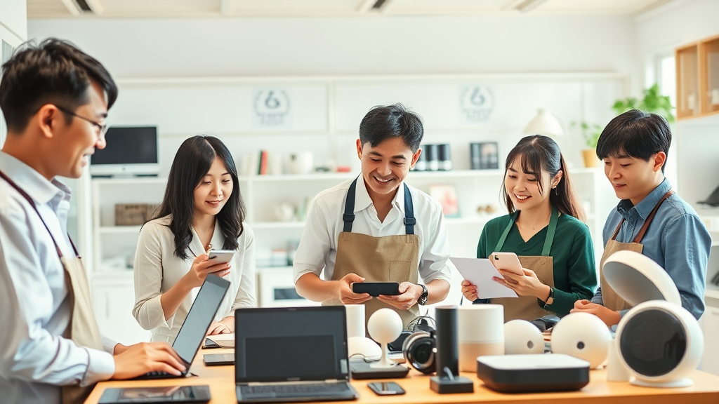 ガジェット査定風景