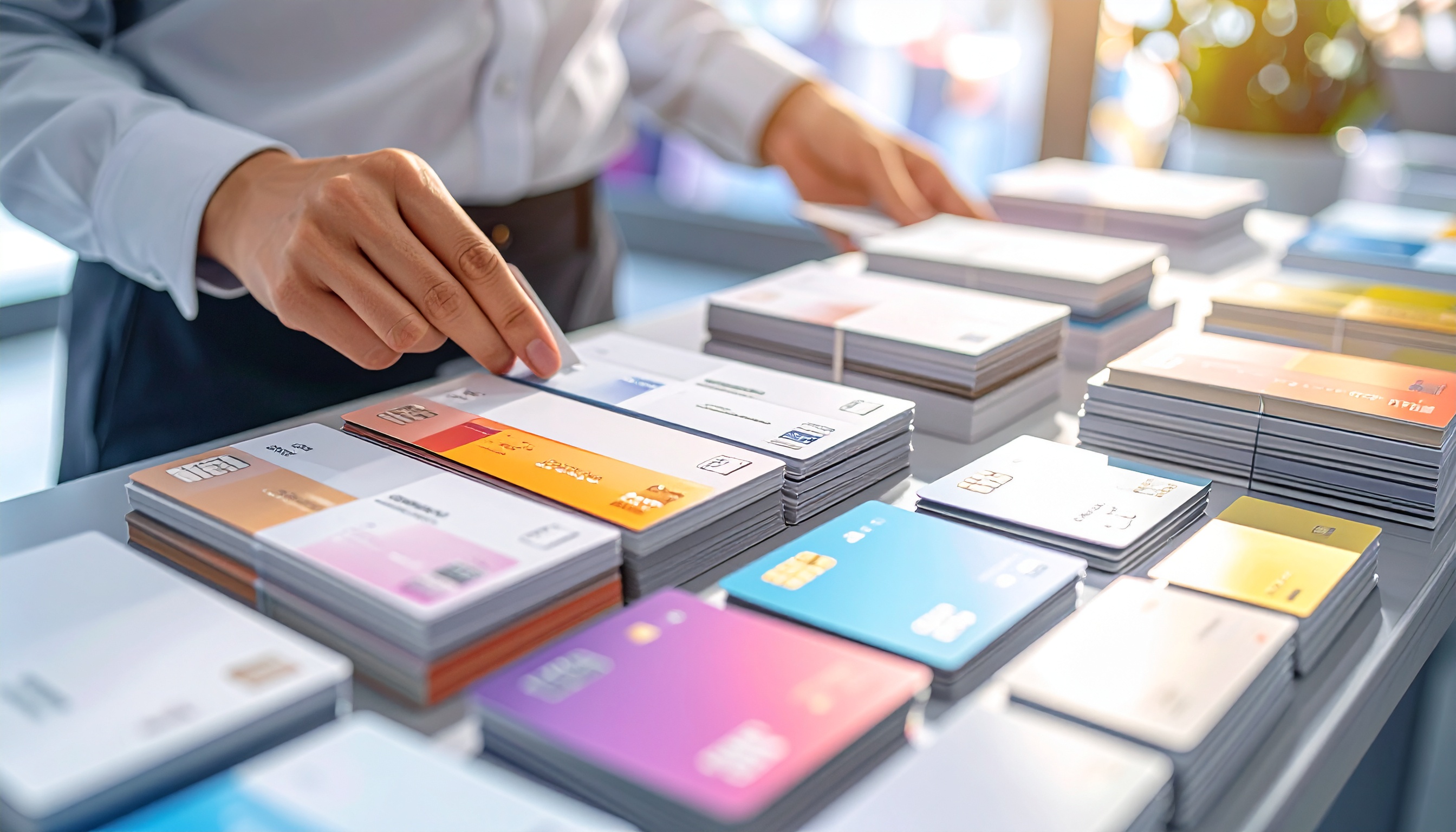 ギフトカードの大量査定イメージ