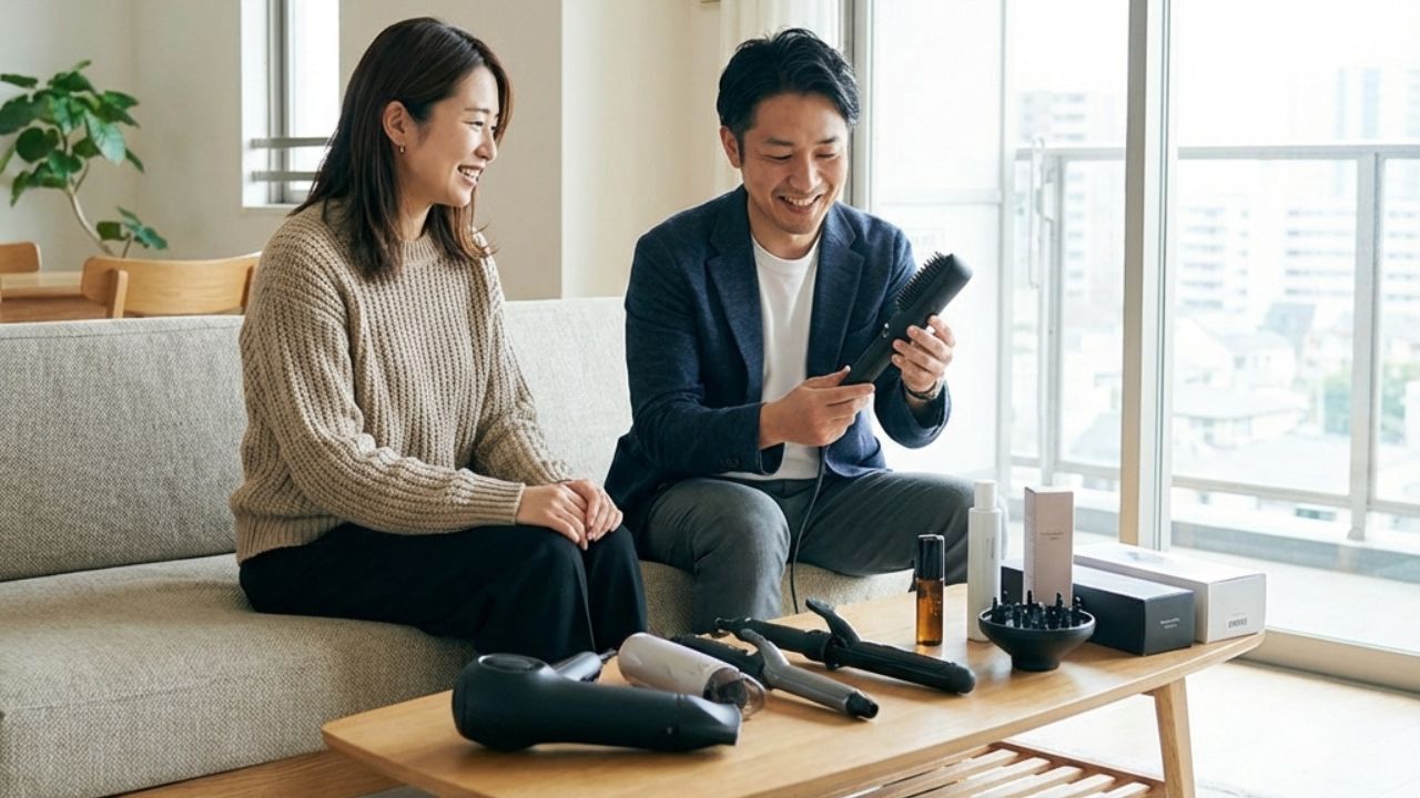 ヘアケア家電査定風景