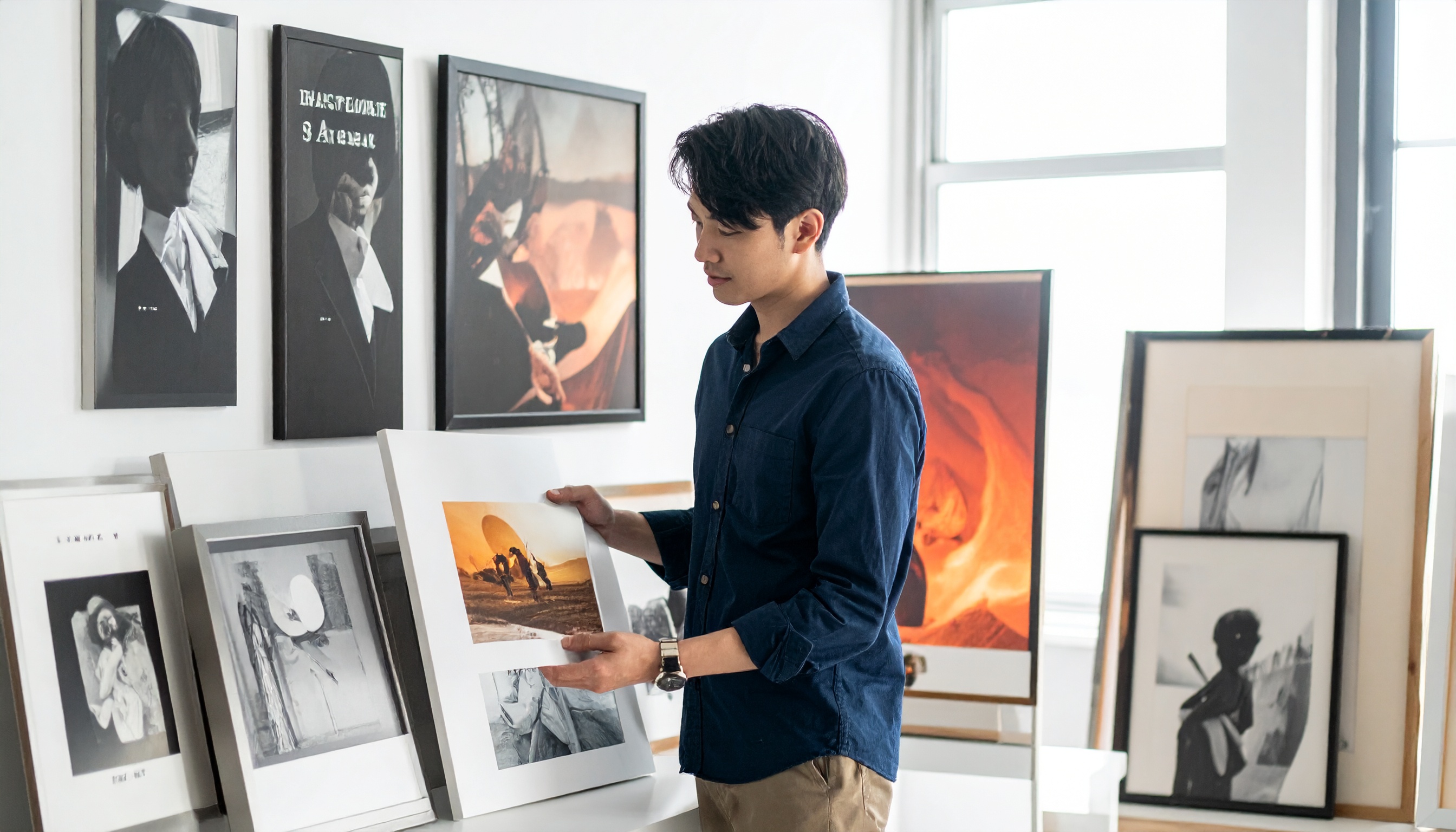 作品査定風景イメージ