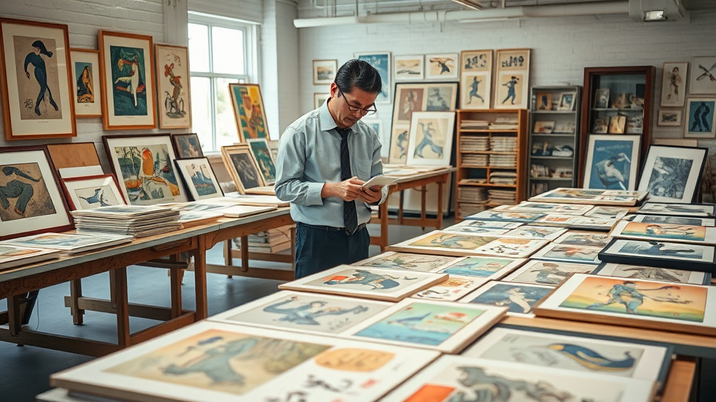 作品の大量査定イメージ