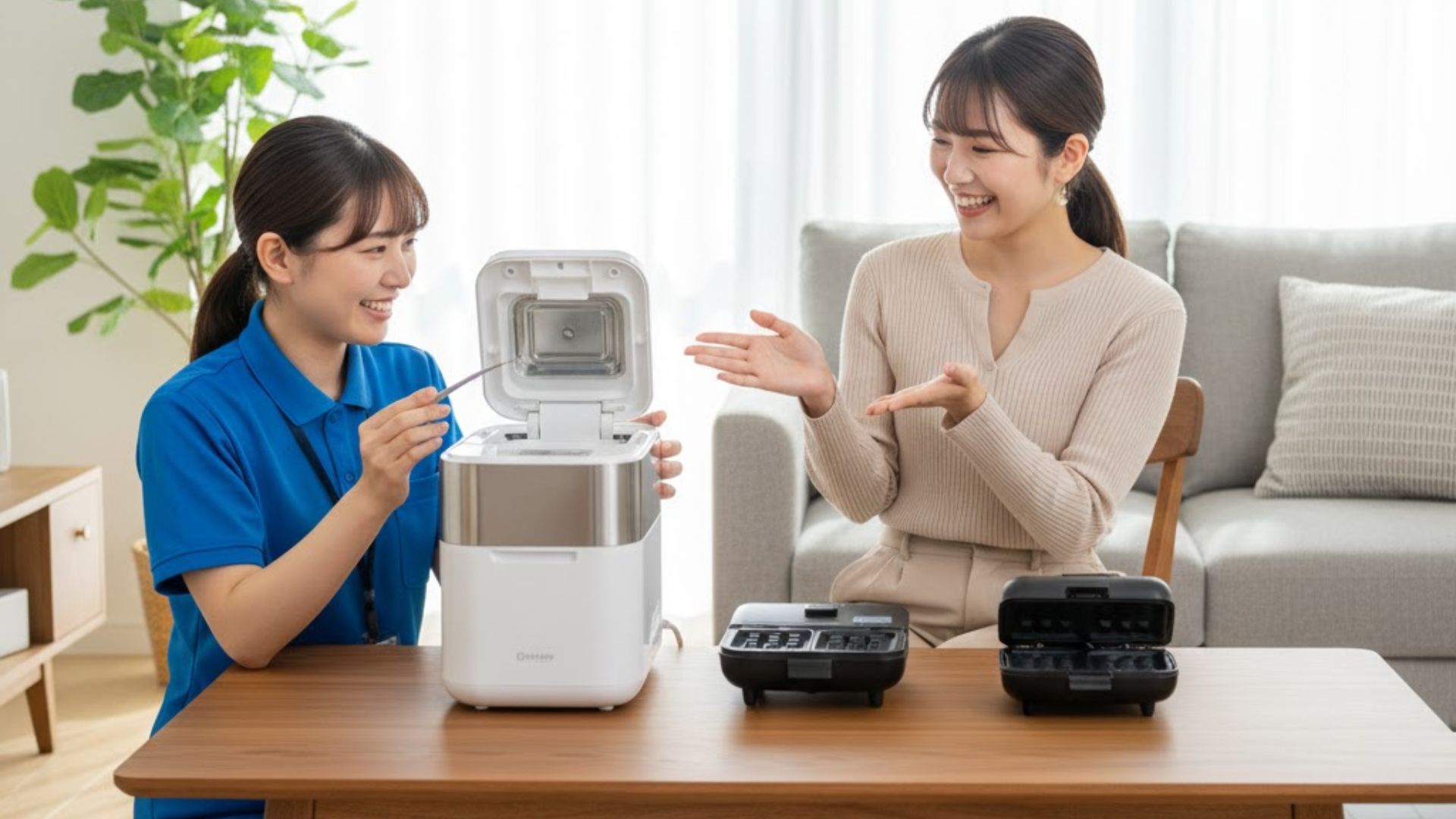 ホームベーカリーの査定風景