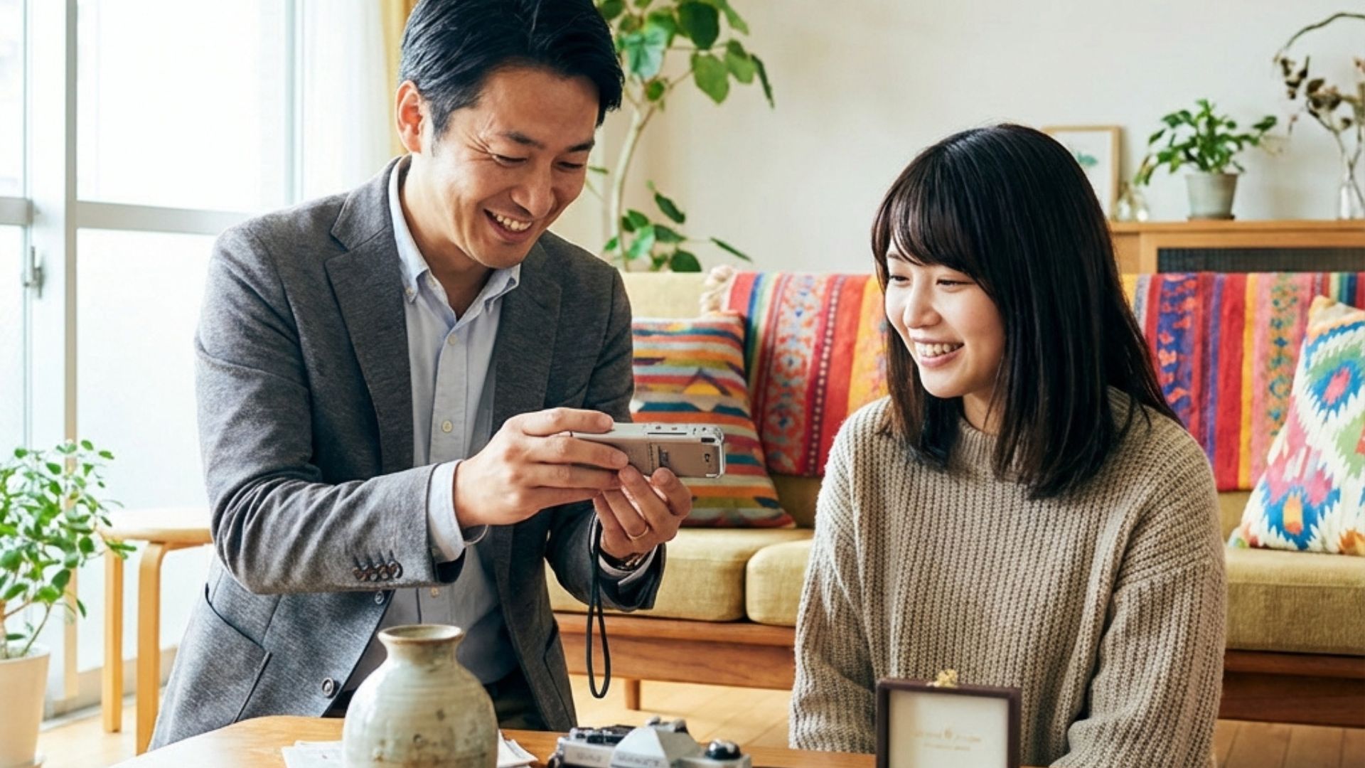 ICレコーダー査定の様子