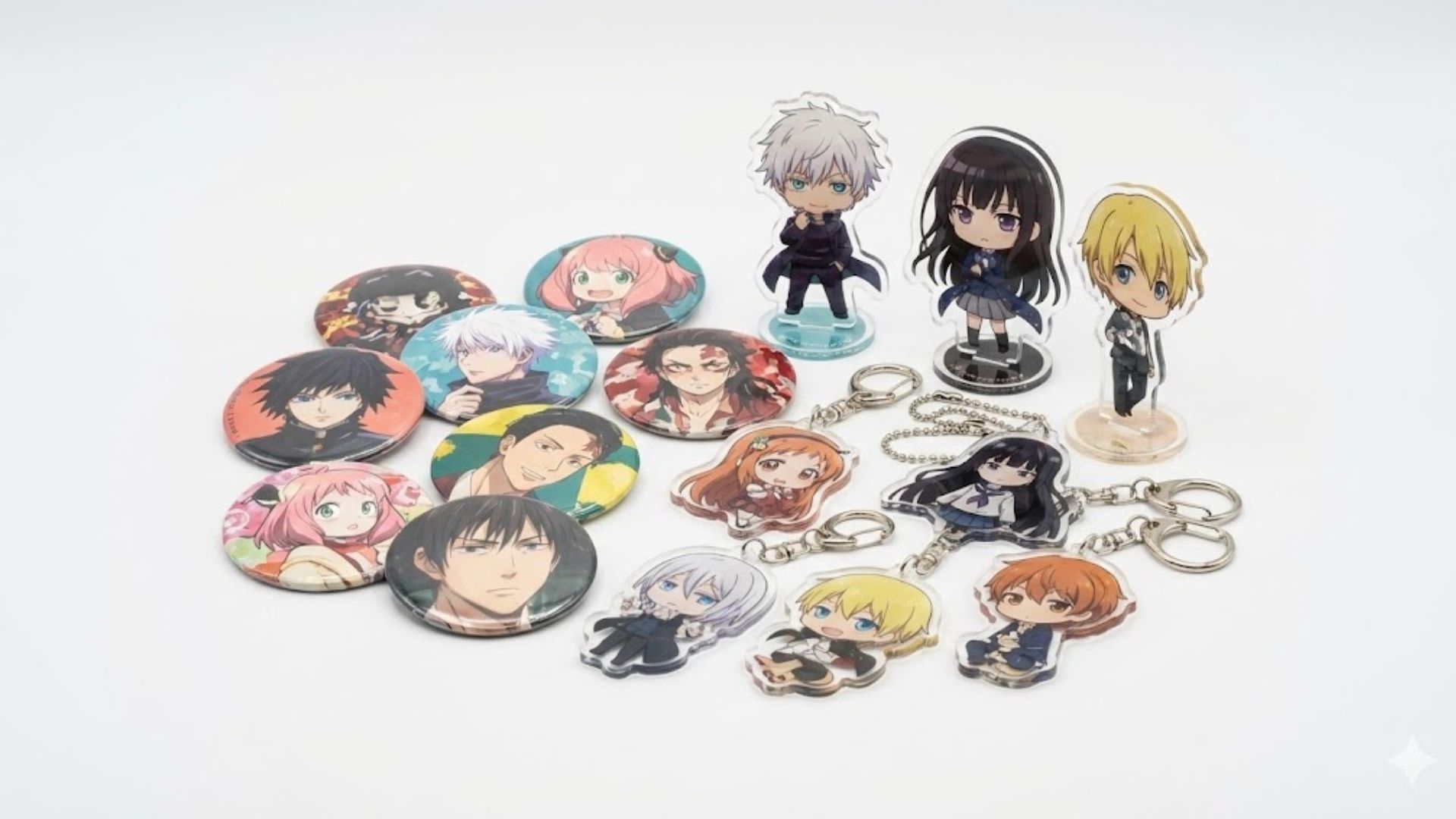 缶バッジ・アクリルキーホルダー