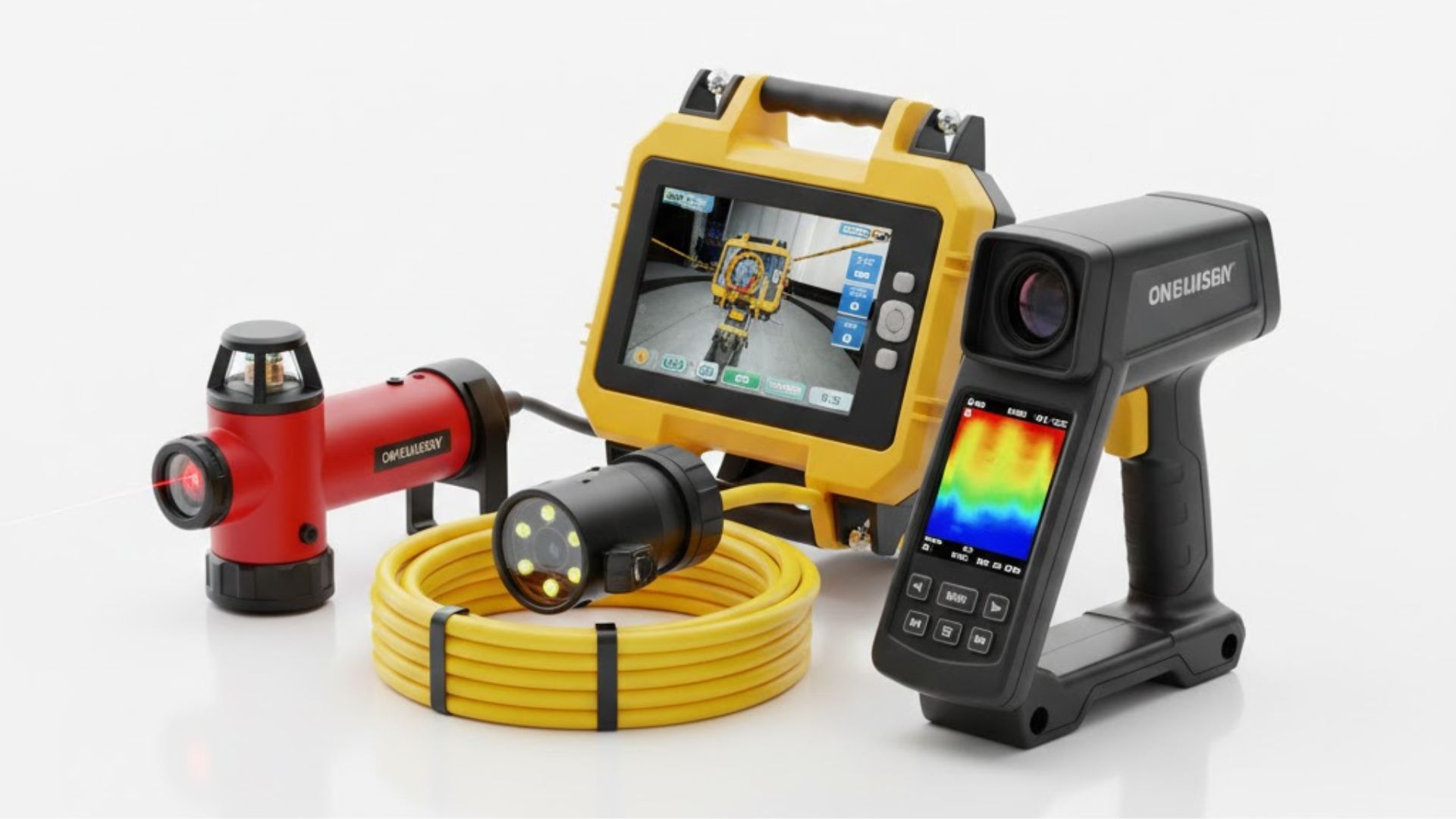 管内カメラ・パイプレーザー・赤外線サーモグラフィ