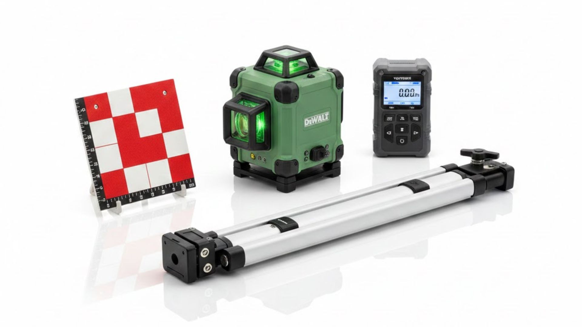 レーザー墨出し器・受光器・三脚