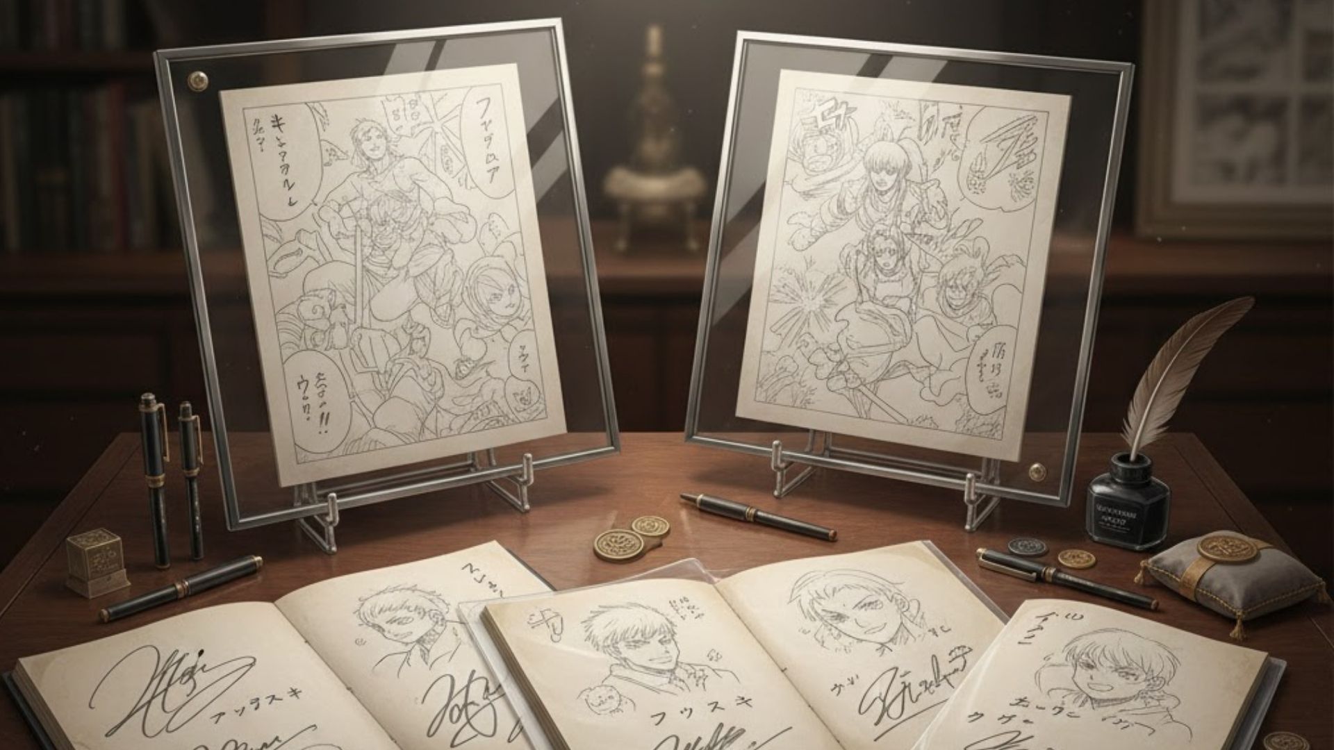 原画・直筆サイン本