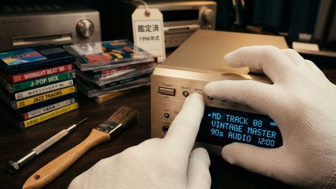 レトロ音響・ミニコンポ鑑定風景