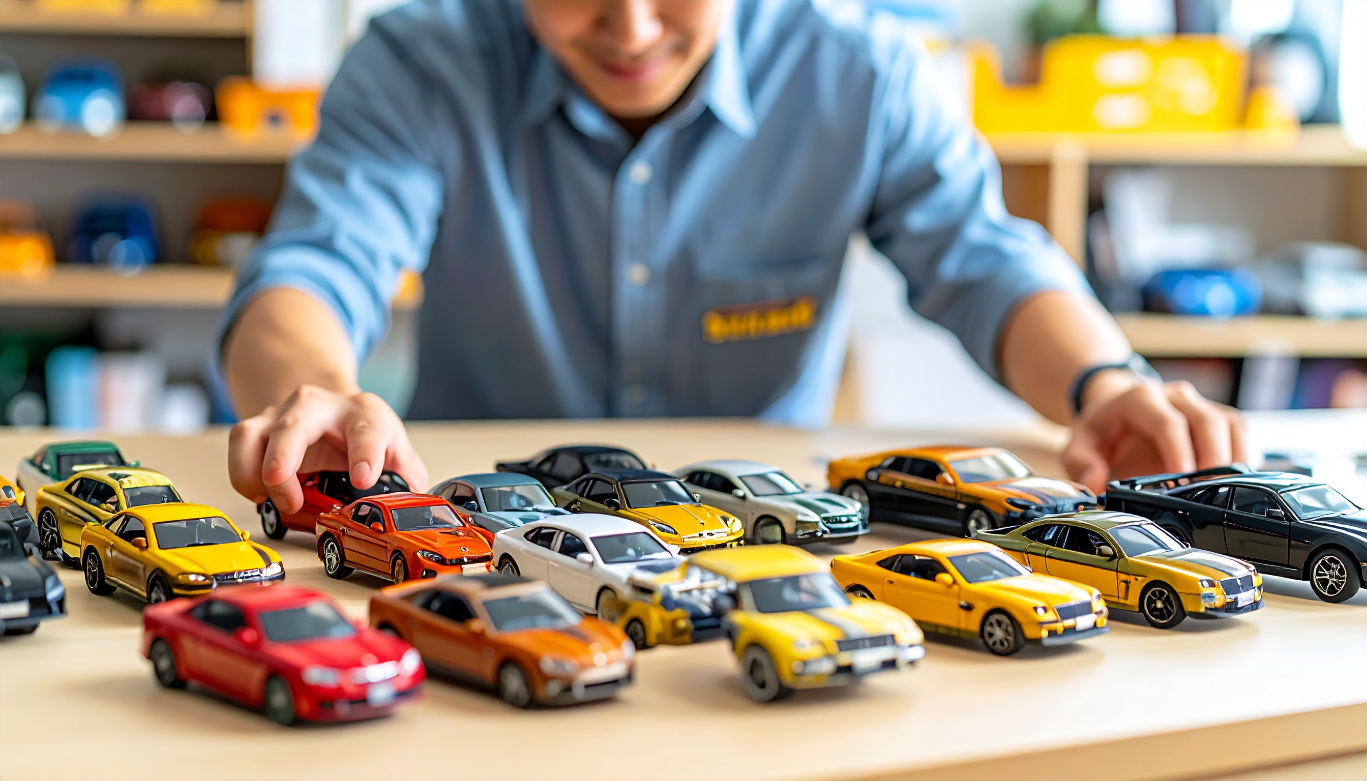 ミニカーの大量査定イメージ