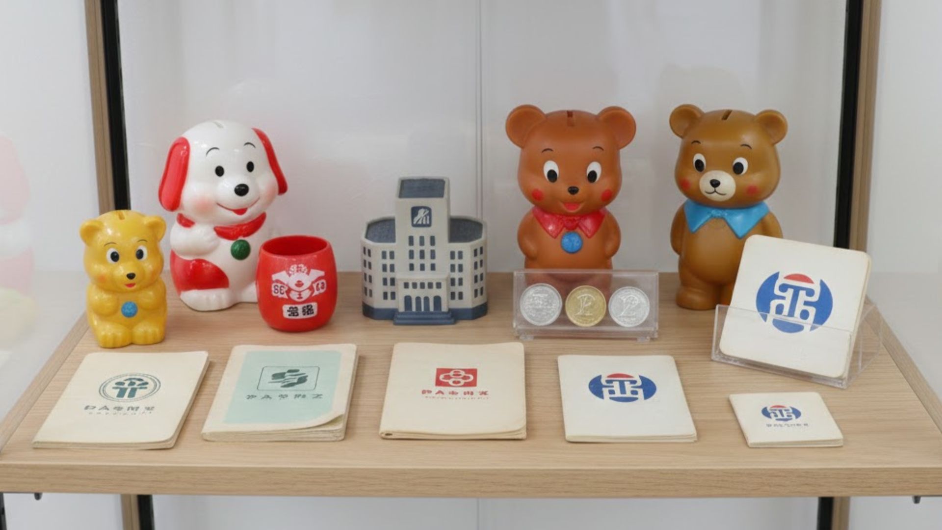 銀行のノベルティ貯金箱の買取イメージ