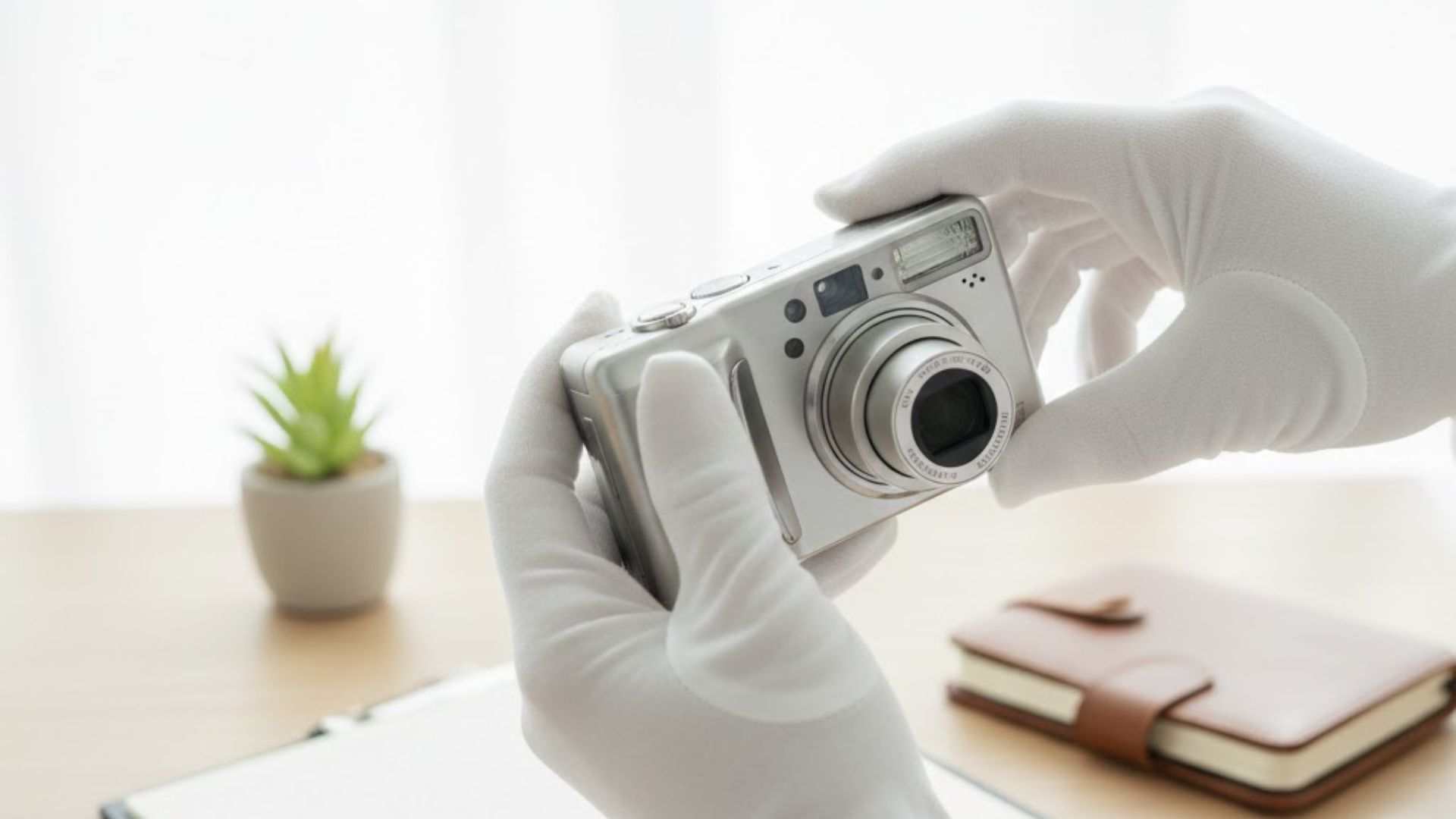 オールドデジカメ・コンデジの査定風景
