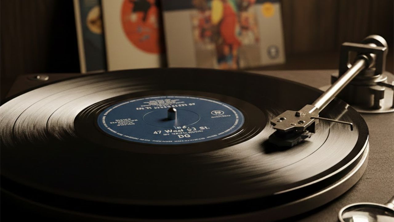 モダンジャズのオリジナル盤（ブルーノート、プレスティッジ等）。耳マークやRVG刻印、DG（溝）の有無を判別。