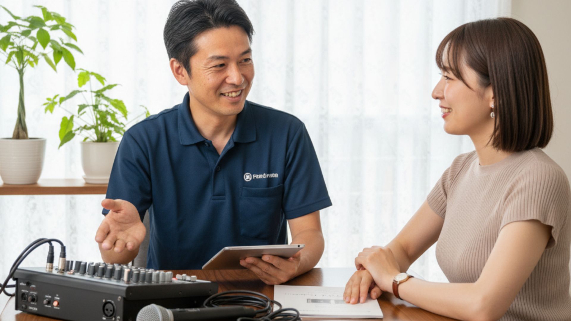 PA機器買取のスムーズな手続きイメージ