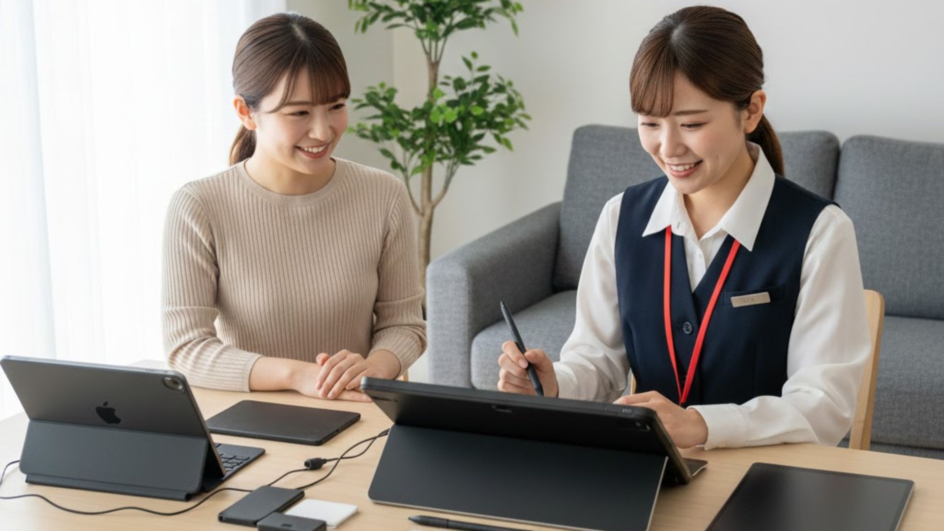 ペンタブレットの査定風景