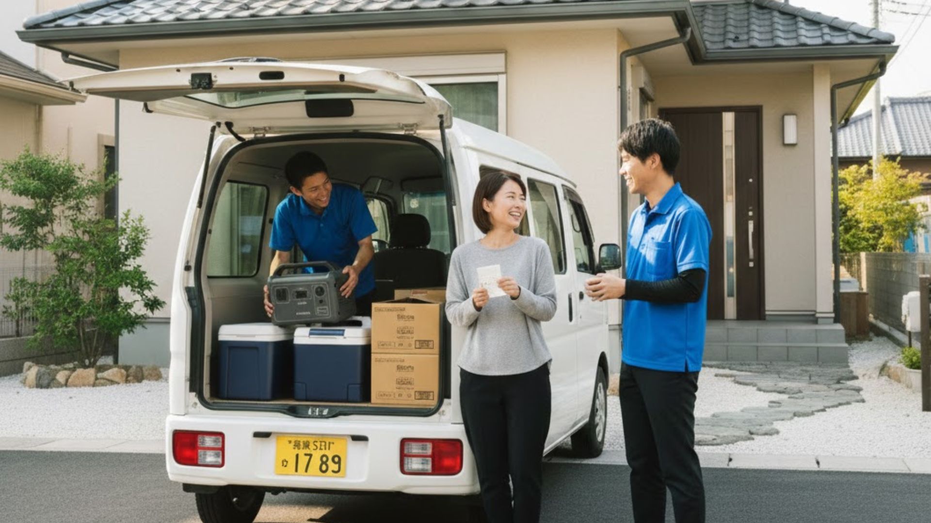 ポータブル電源宅配・出張