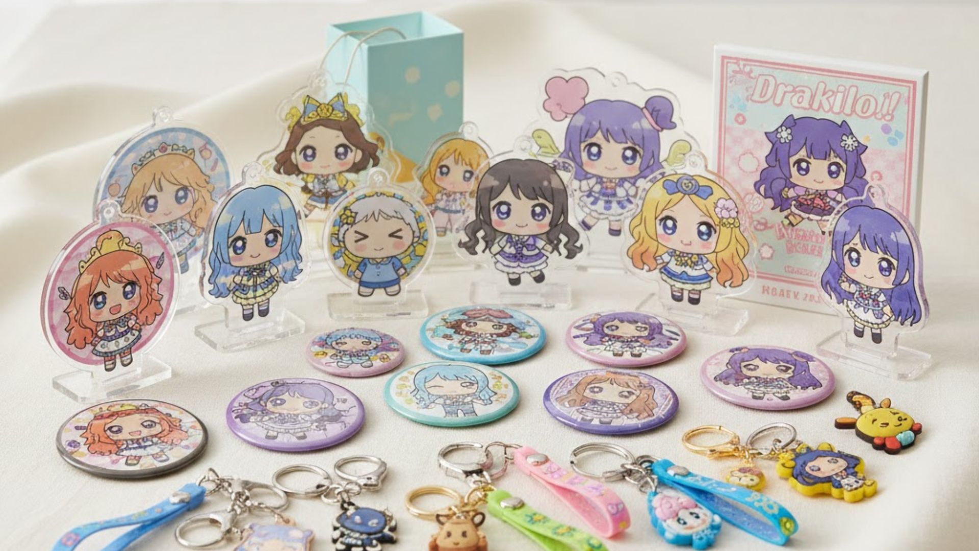 アクリルスタンド・缶バッジ・キーホルダー