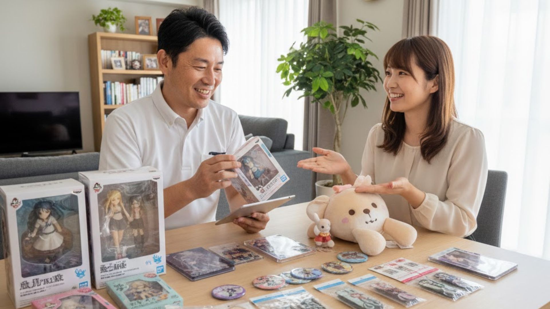 景品・非売品の査定風景