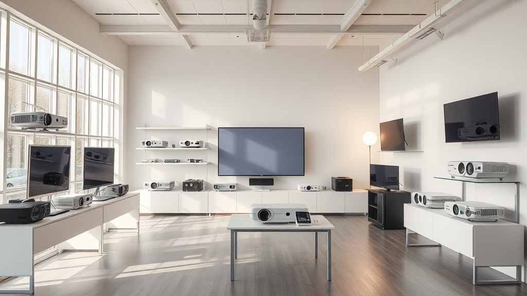 プロジェクター・スクリーンのコレクション一例