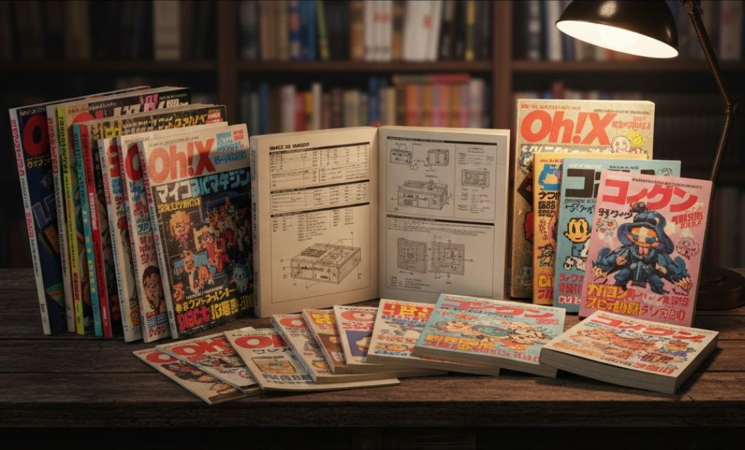 レトロPC雑誌・マニュアル 買取イメージ