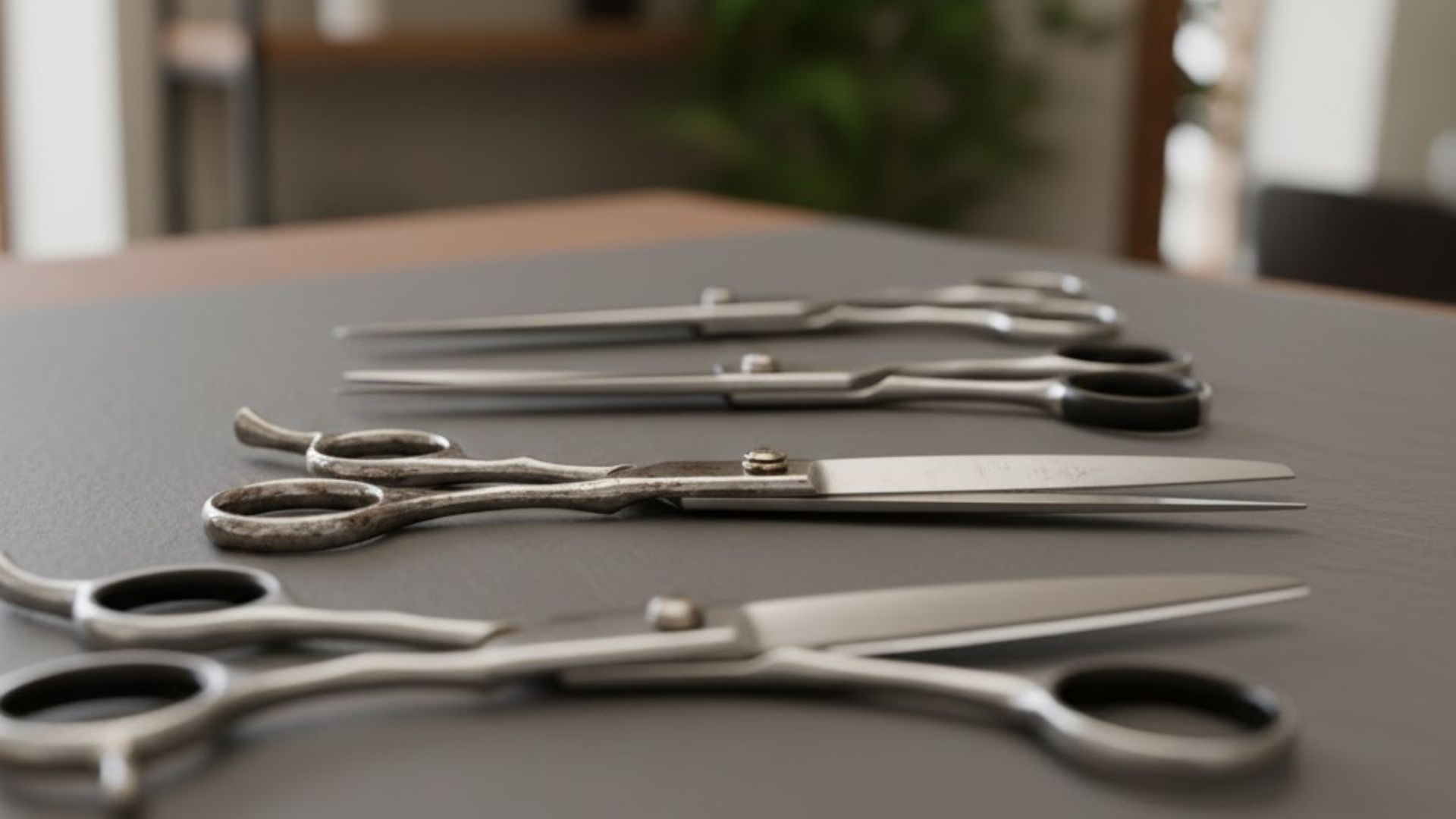 使用済み理美容ハサミ