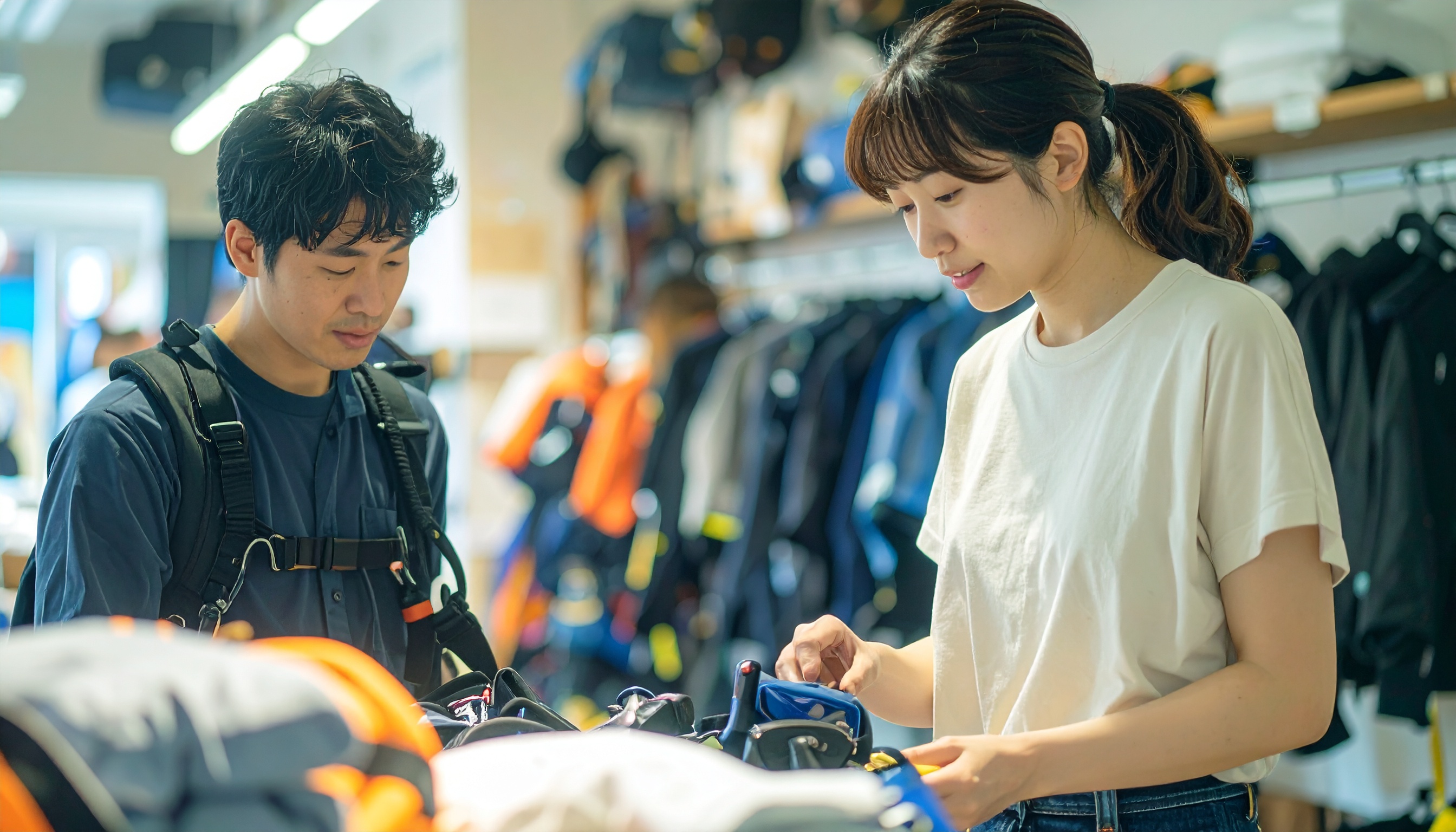 機材査定風景イメージ