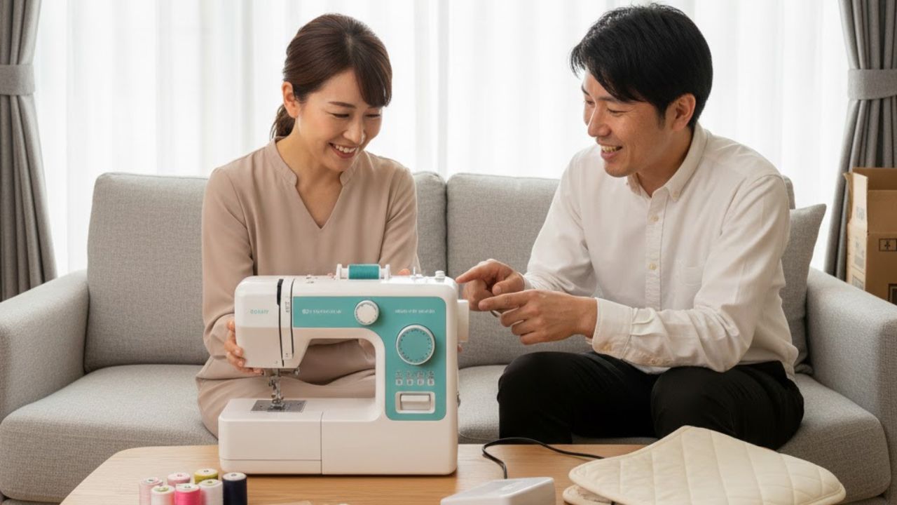 ミシン査定風景