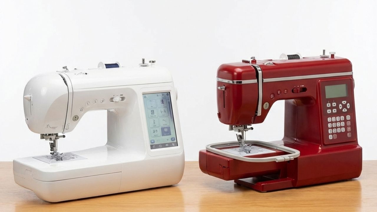 コンピューターミシン本体