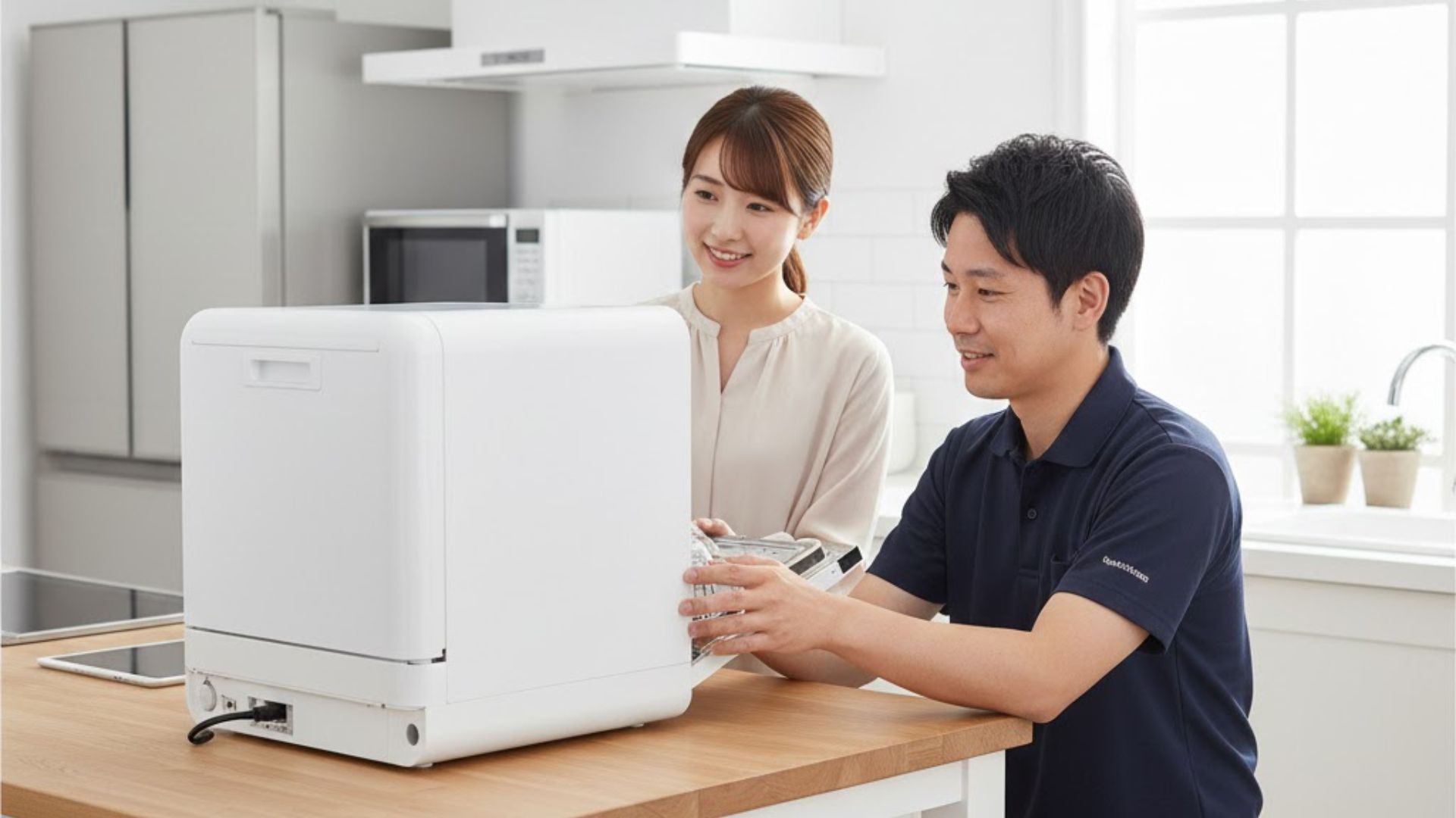 食器洗い乾燥機機査定風景