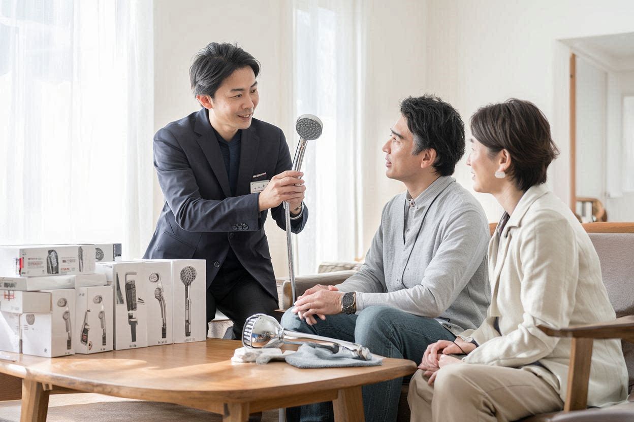 シャワーヘッドまとめて買取