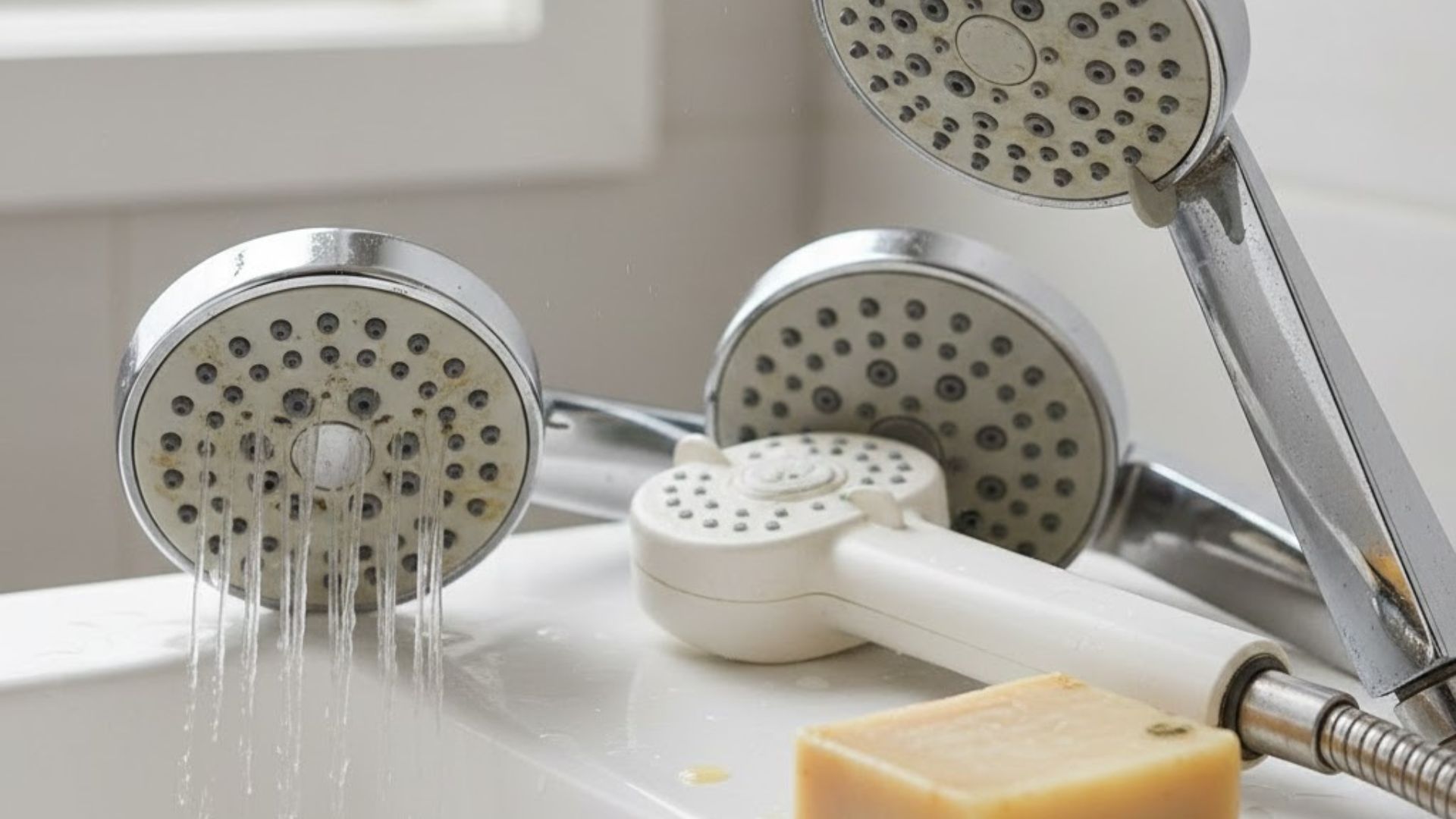 使用済みシャワーヘッド