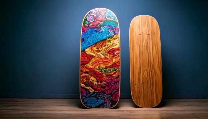 スケートボードデッキ