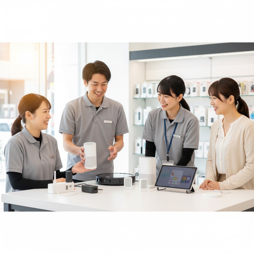 スマート家電査定風景